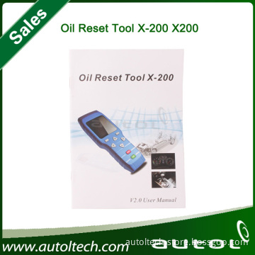 Professional Distributor Oil Reset Tool, X-200 Code Reader